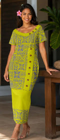 Green with buttons